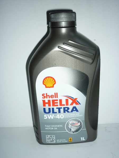 Масло моторное SHELL Helix Ultra 5W40 (1 литр)